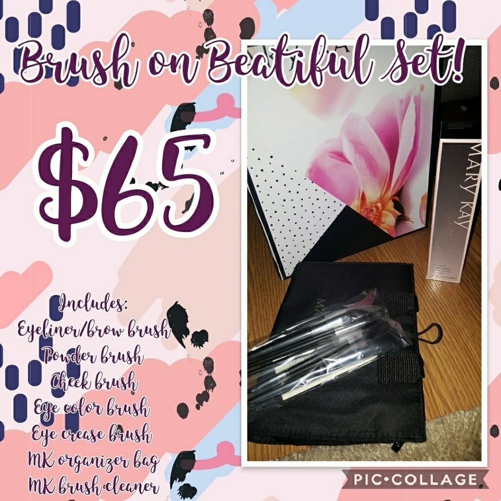 Brush on beautiful set